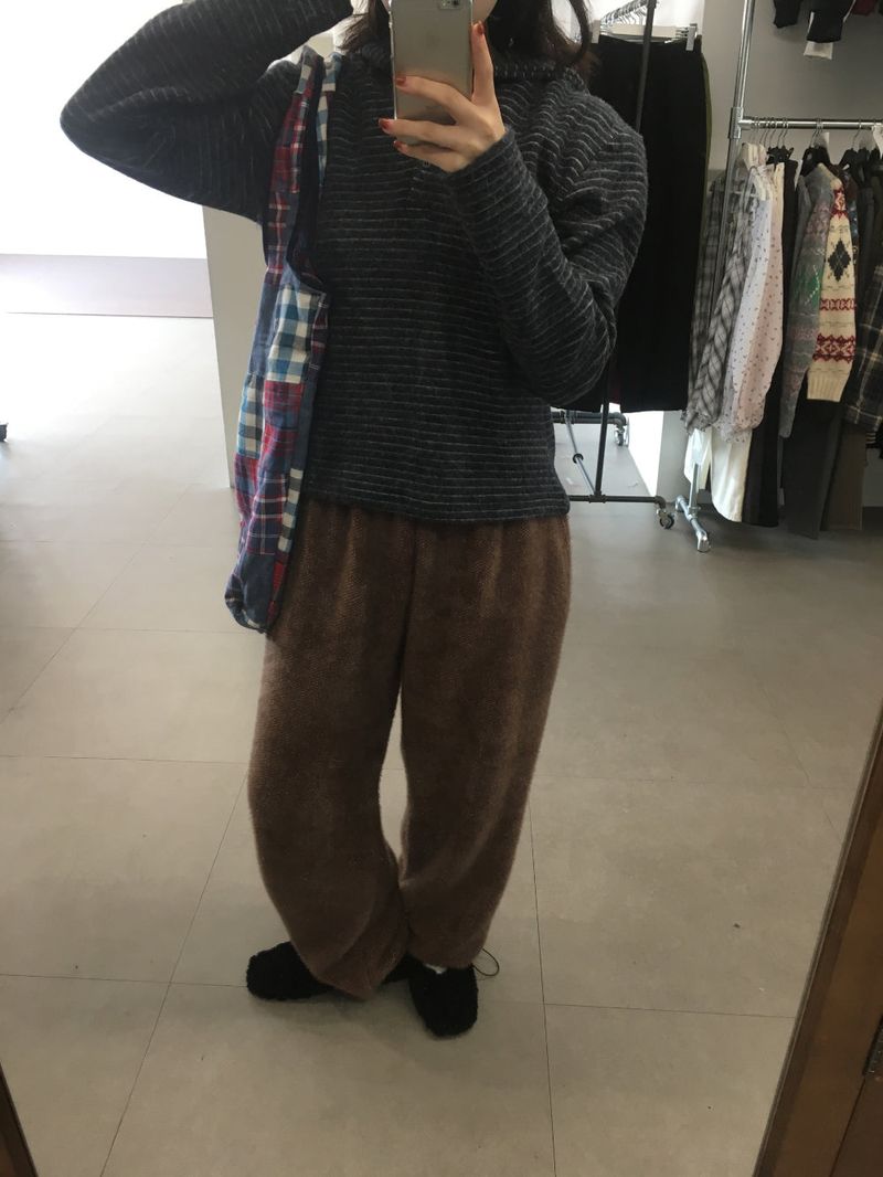 Fwee Fleece Knit Hoodie (2color)