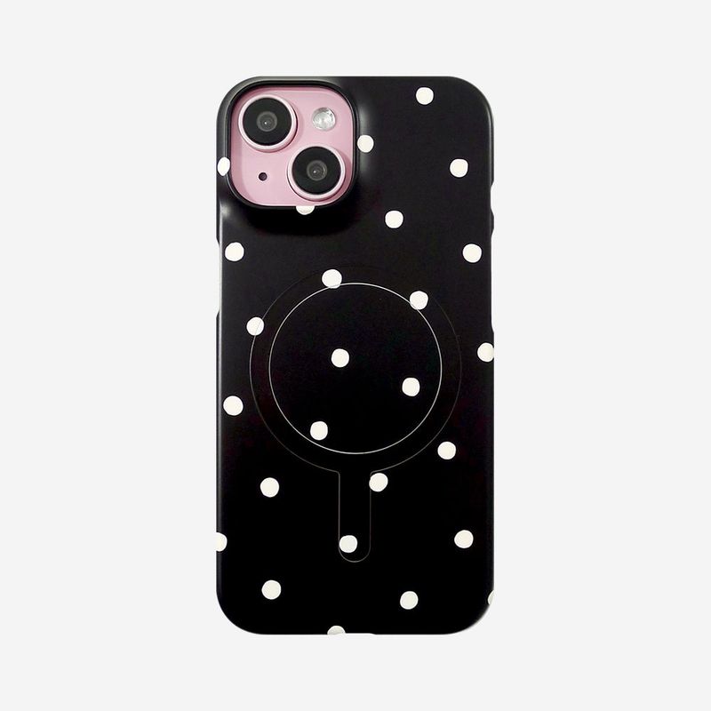 Love or not（ラブオアノット）の「[MADE]Ivory Balls-Black-Matt Magsafe Phonecase（Smartphone Accessories）」