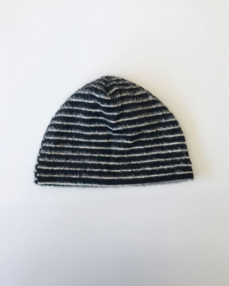 Merlot Stripe Beanie (3 Colors)