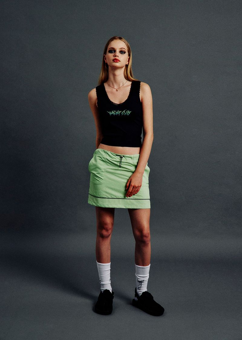  NYLON SKIRT MINT