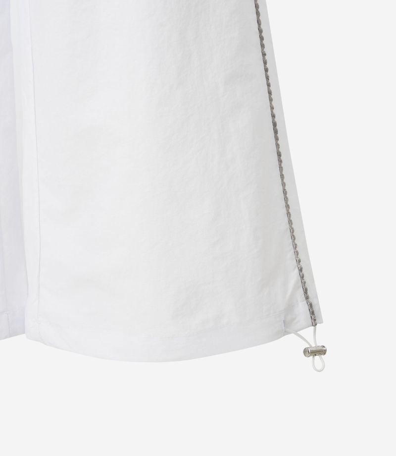 Newalrin emblem nylon wide Pants