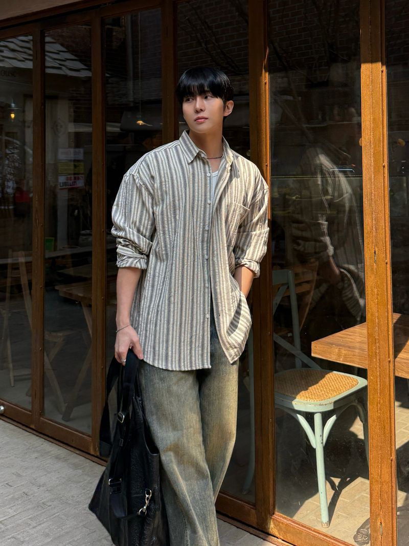 Settle stripe shirt