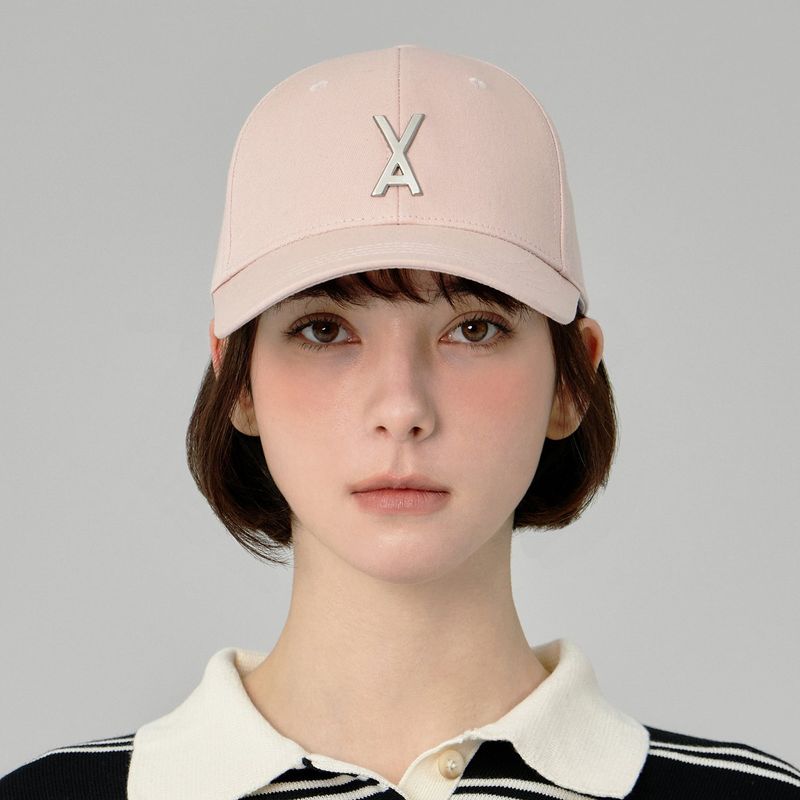 VARZAR(バザール)の「VA Big Stud Ball Cap / Pink(Hats)」