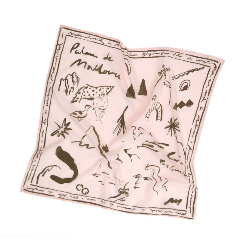 [Organic Scarf] Mallorca - Pink