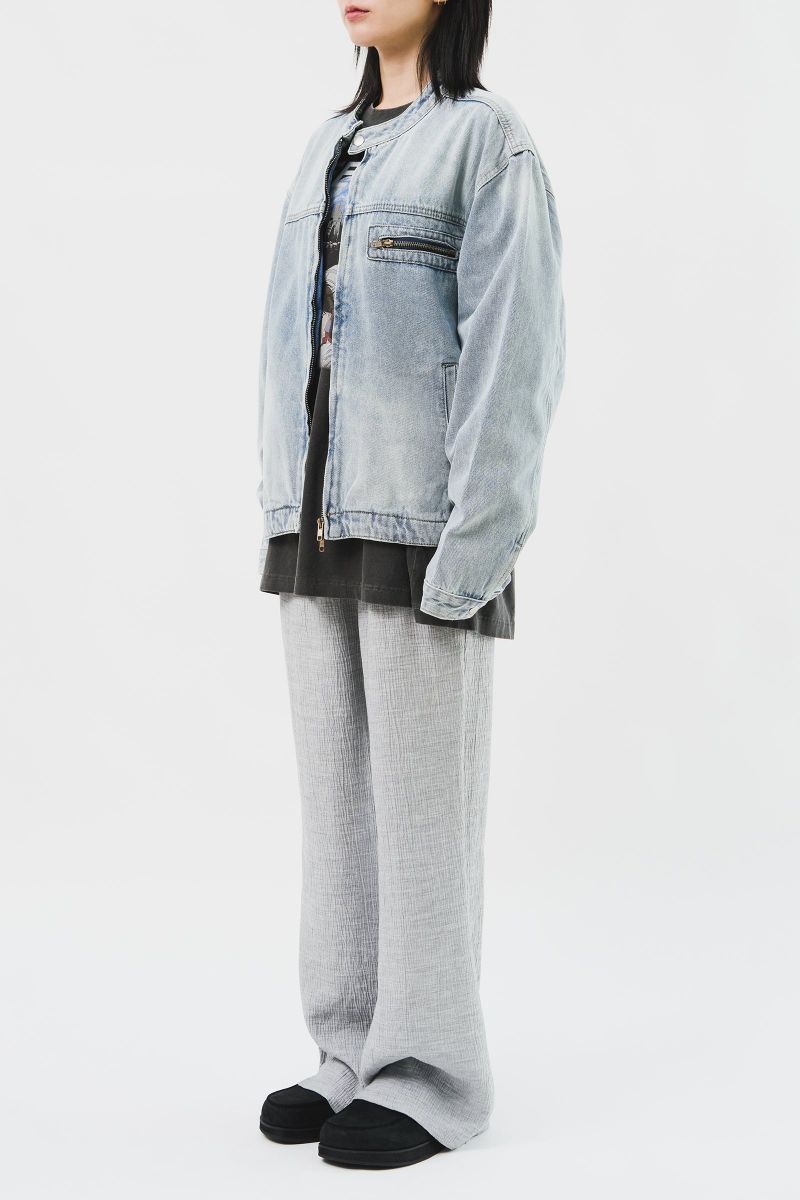 Module Biker Denim Jacket (3color)
