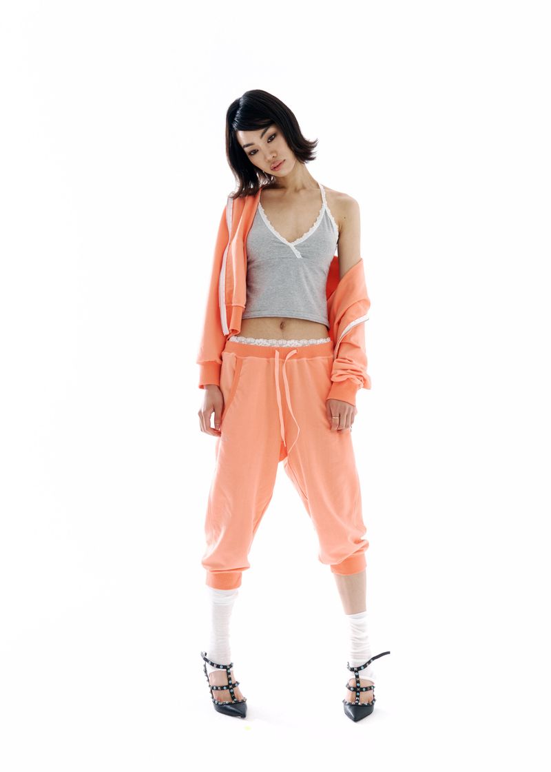 Capri Sweat Pants [Grapefruit]