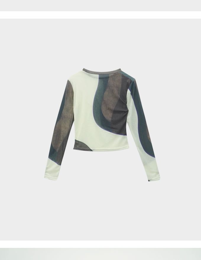 Y2K See-through Multi Layer Top