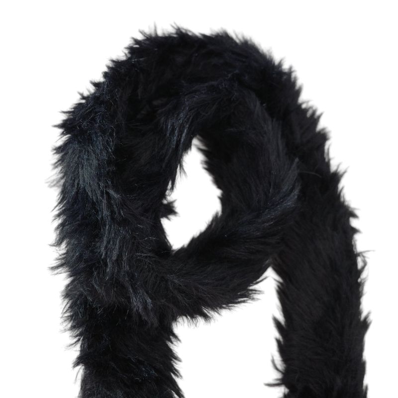 Winter Hairy Muffler (black)