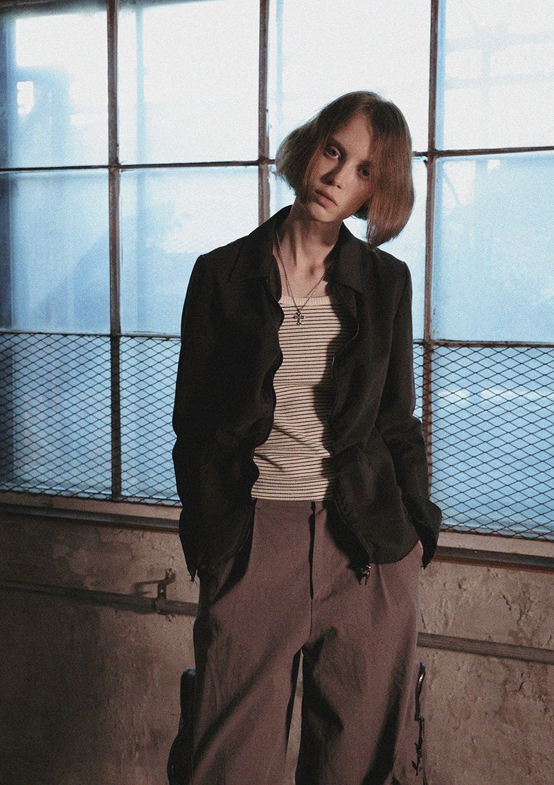  WAVY ZIPPER JACKET