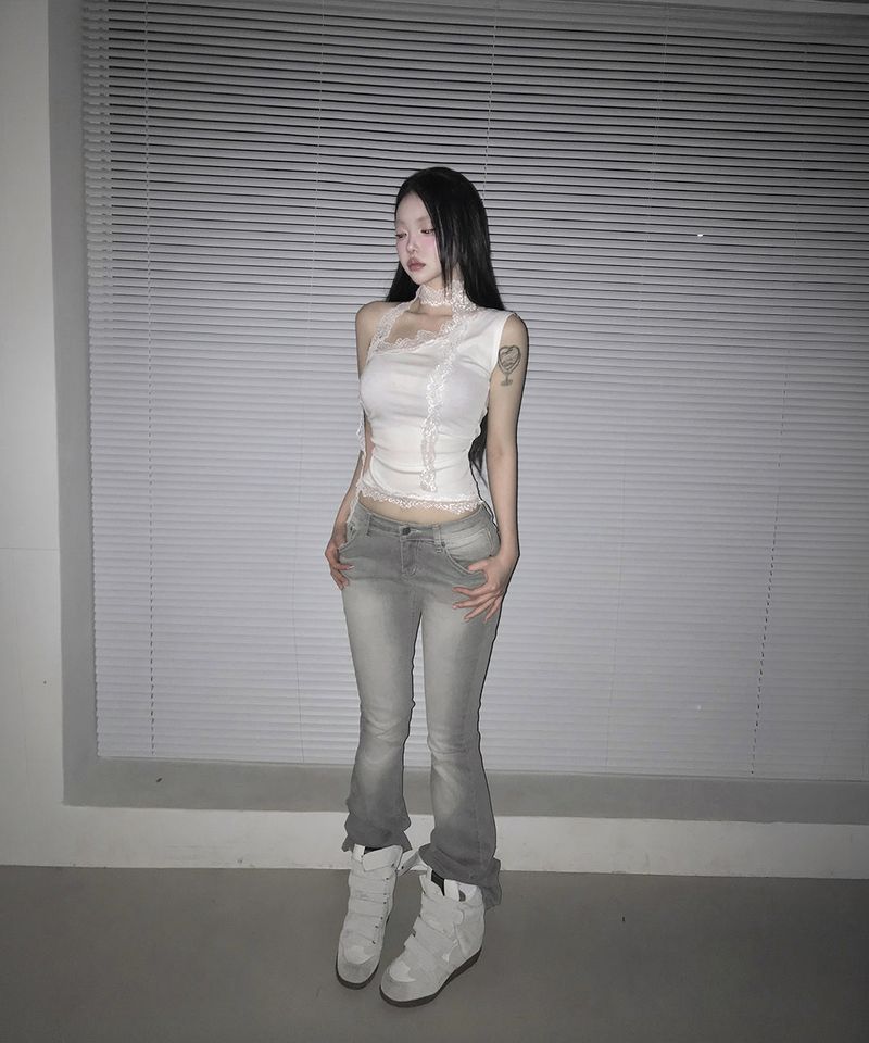 fairy lace top (3colors)