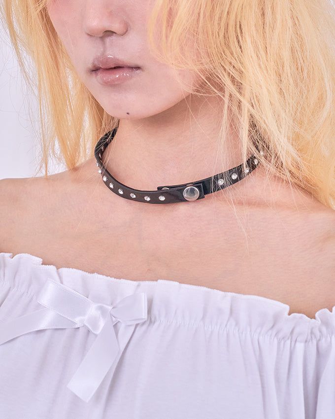 [MADE] REVERSIBLE GEM CHOKER