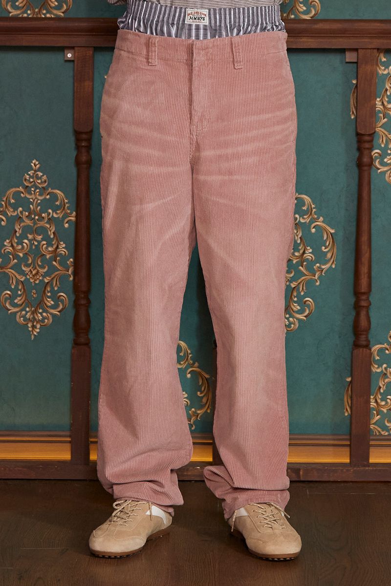 UNALLOYED(アナロイド)の「WASHED CORDUROY PANTS / PINK(Pants)」