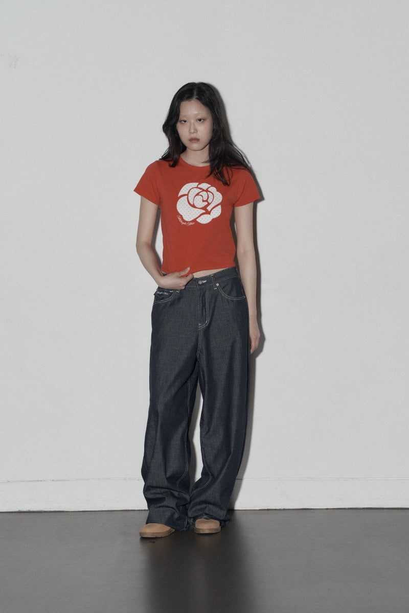 dot rose t (red)