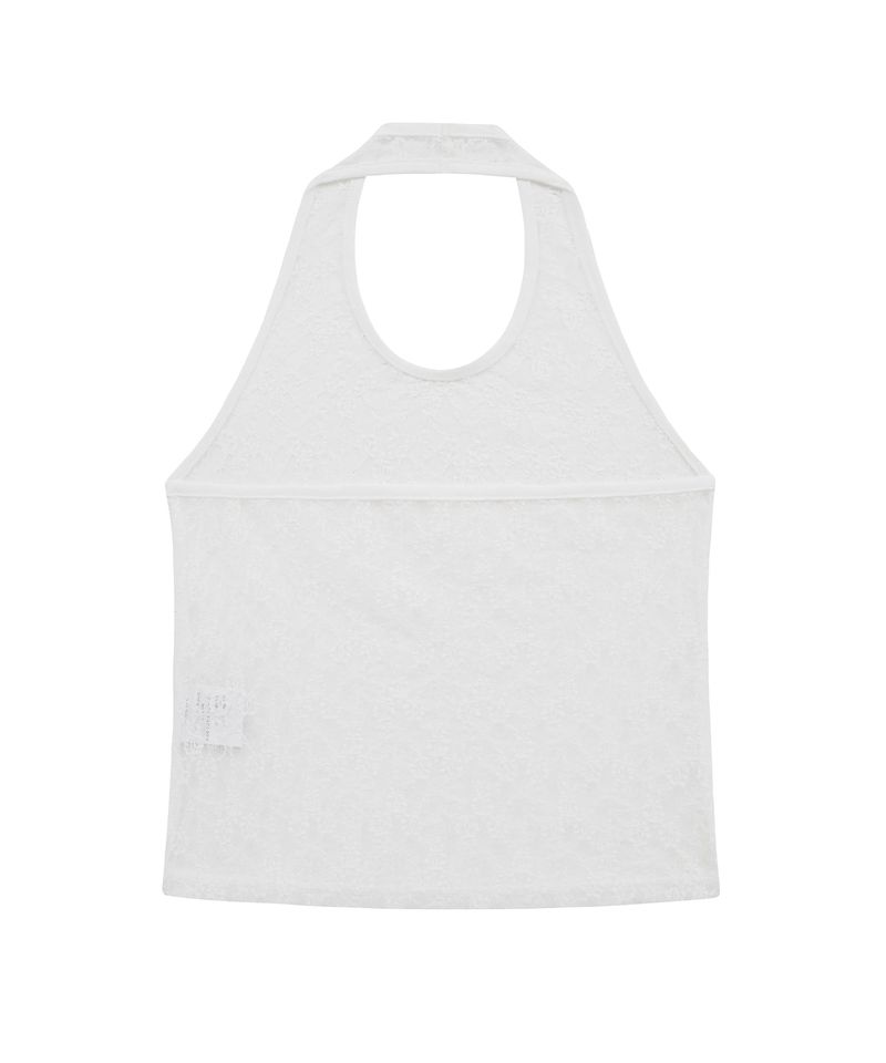 ld lace top (white)