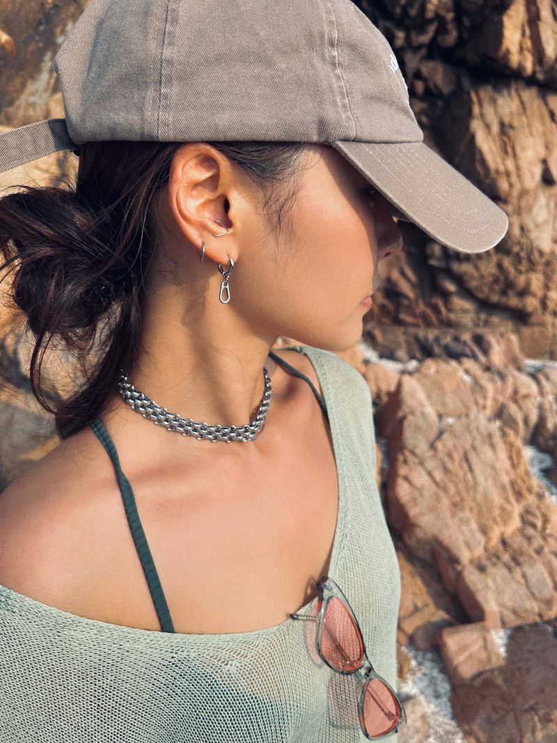 checker choker necklace Ver. 2