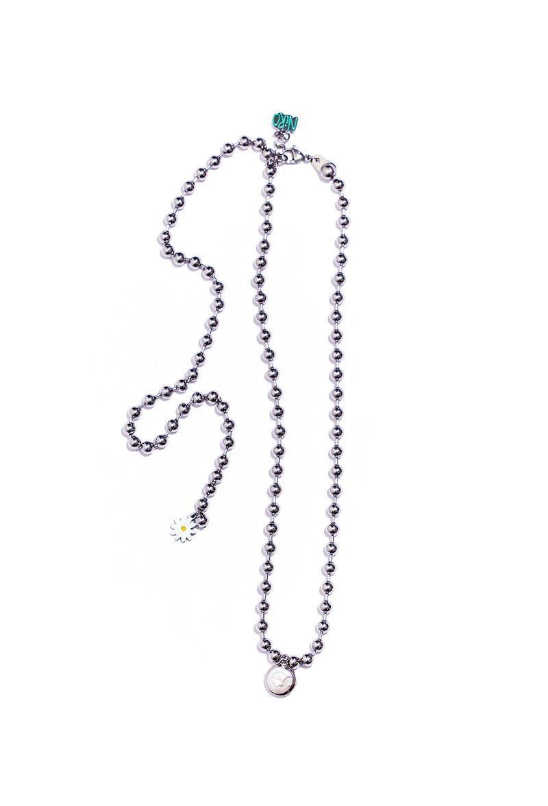 NiRO.SERENDIPITY(ニロ)の「OPAL CiRCLE PEARL DAiSY NECKLACE #101(Accessories)」