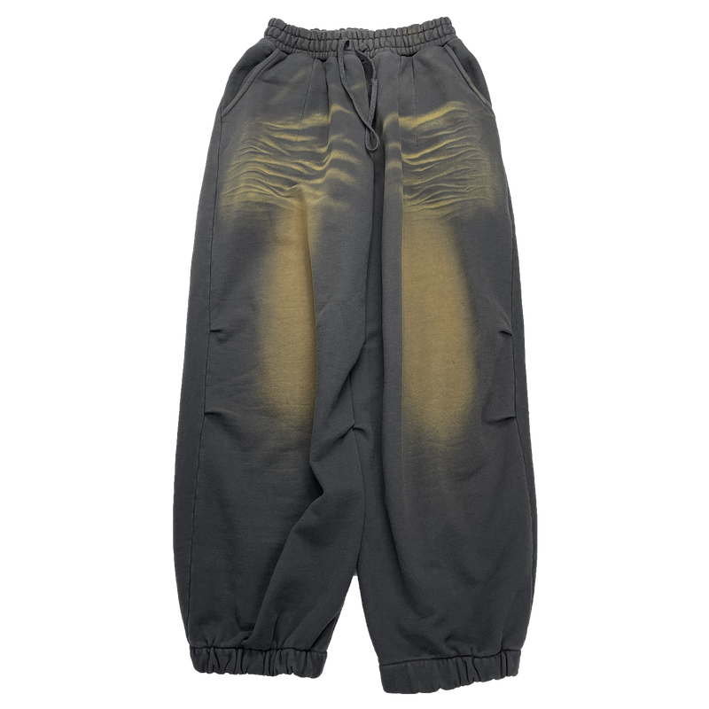 dirty smog jogger pants