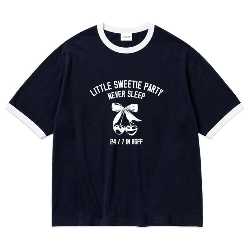 LITTLE CHERRY RINGER T-SHIRT (3color)