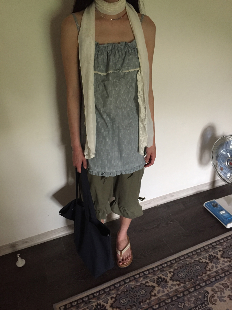Neige frill harem pants (2color)