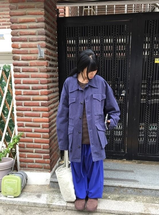 BAON（バオン）の「Enya Vintage Over Fit Work Jacket（Jackets/Outerwear）」