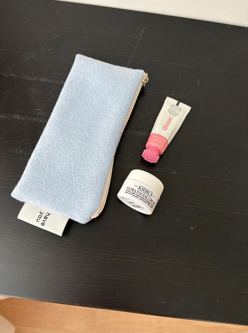 Terry tool pouch - sky blue