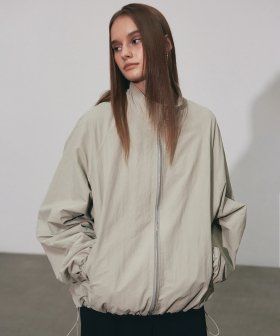 NICK&NICOLE（ニック＆ニコール）の「NICOLE STRING WINDBREAKER_BEIGE（Jackets/Outerwear）」