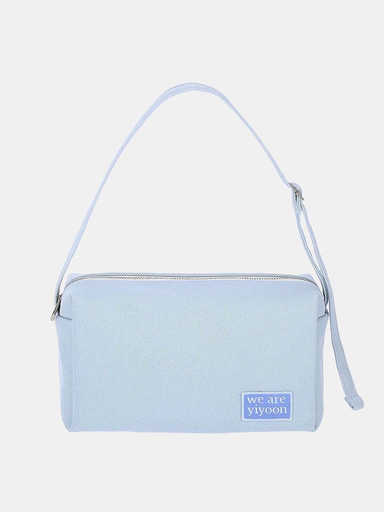 we are yiyoon（ウィアーイユン）の「レクタングルバッグ (スカイブルー)（バッグ）」