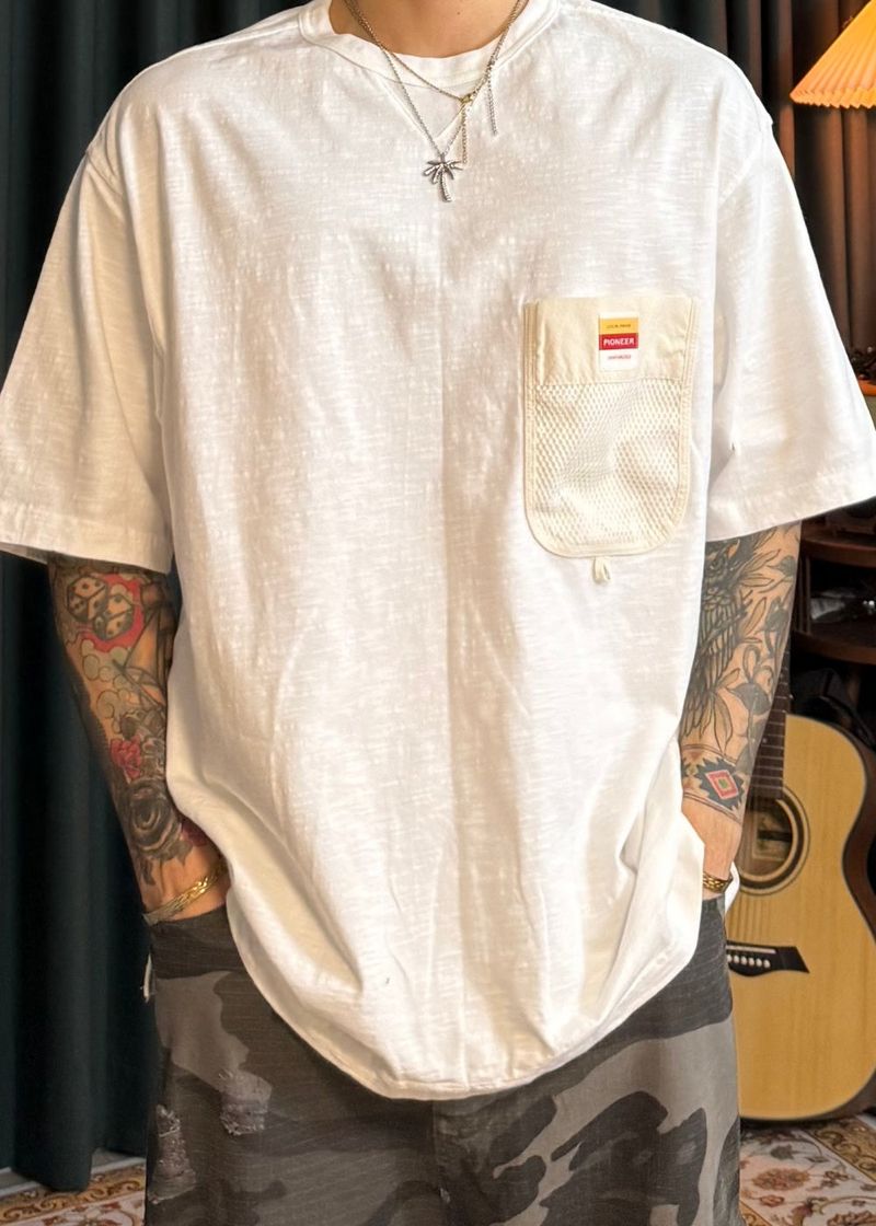 Fishing Pocket Short Sleeve 4COLOR