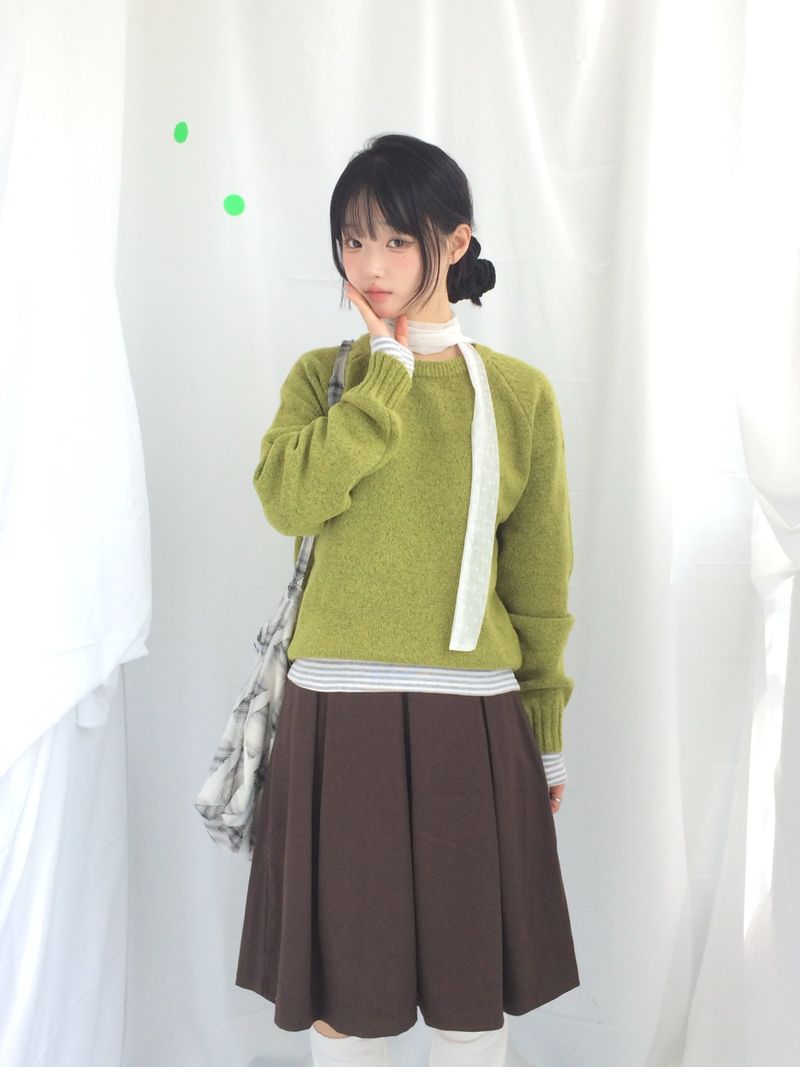 ner.ui.bin（ノエビン）の「ベーシックコジーラウンドニットウェア（トップス）」