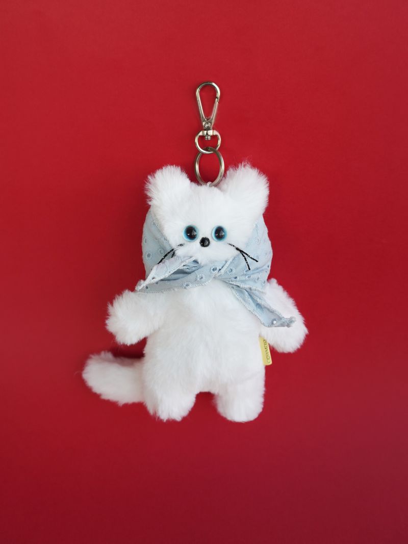 Keyring Acc 'Blue Scarf'