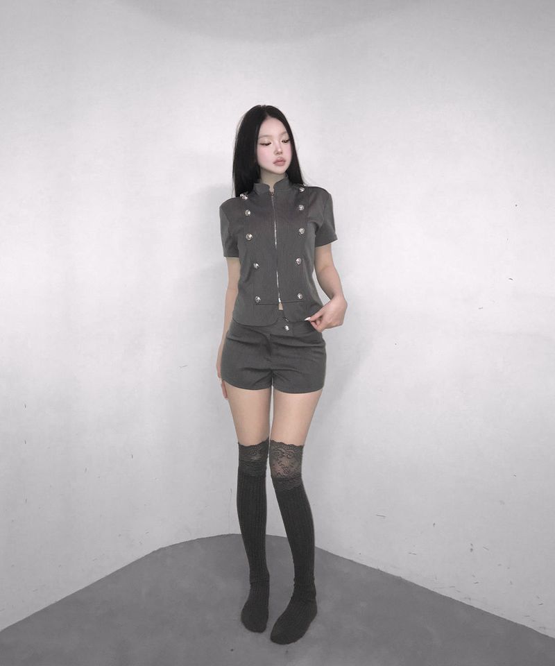 leon set up shorts (2colors)