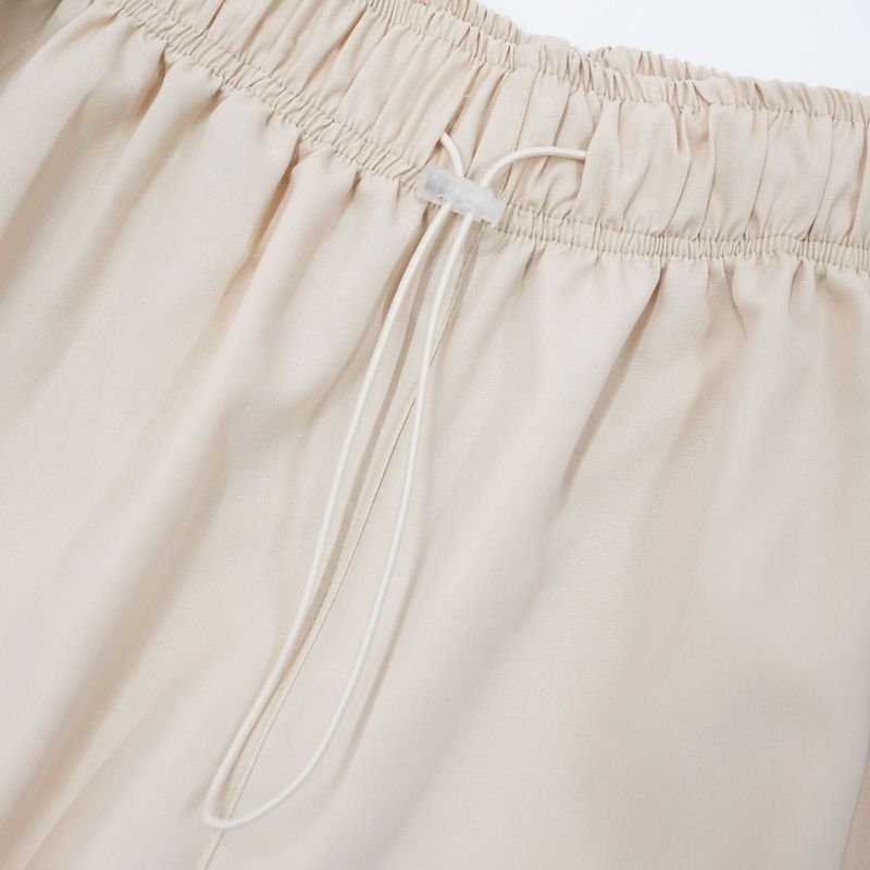 side frill pants