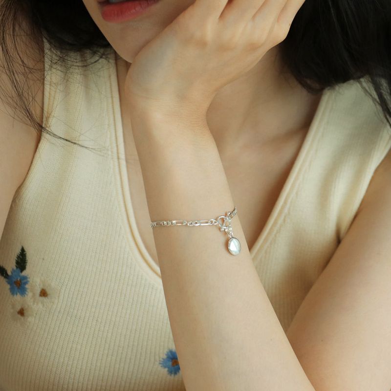 Less is more(レスイズモア)の「silver toggle bracelet(Accessories)」