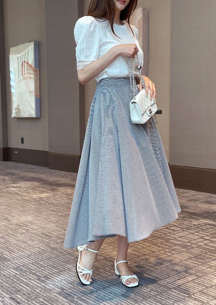 Charlene Jacquard Puff T-Blouse