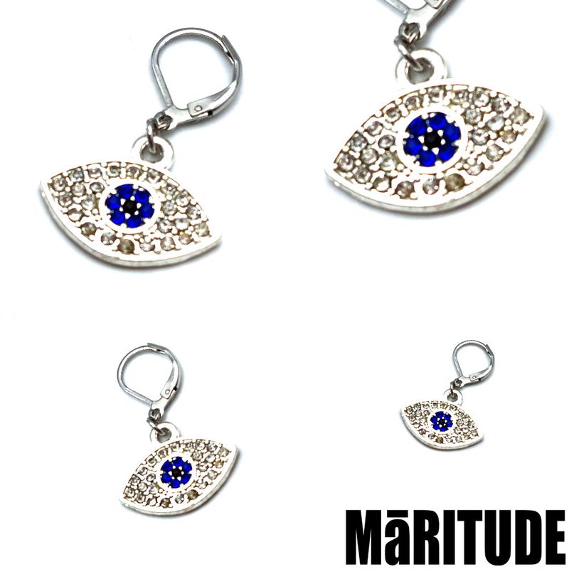 BLUE EYE EARRINGS
