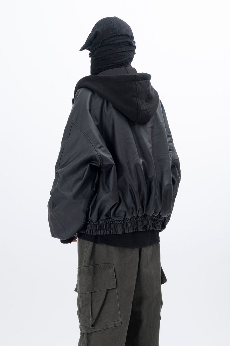 Kiria Leather Flight Jacket