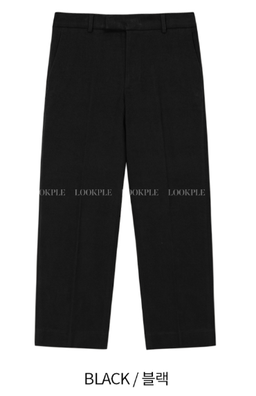Logane Brushed Slim 9 Part Back Banding Cotton Pants