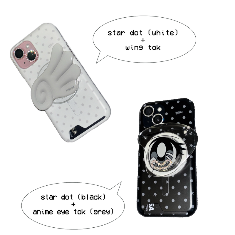 star dot card pocket phone case (magsafe)