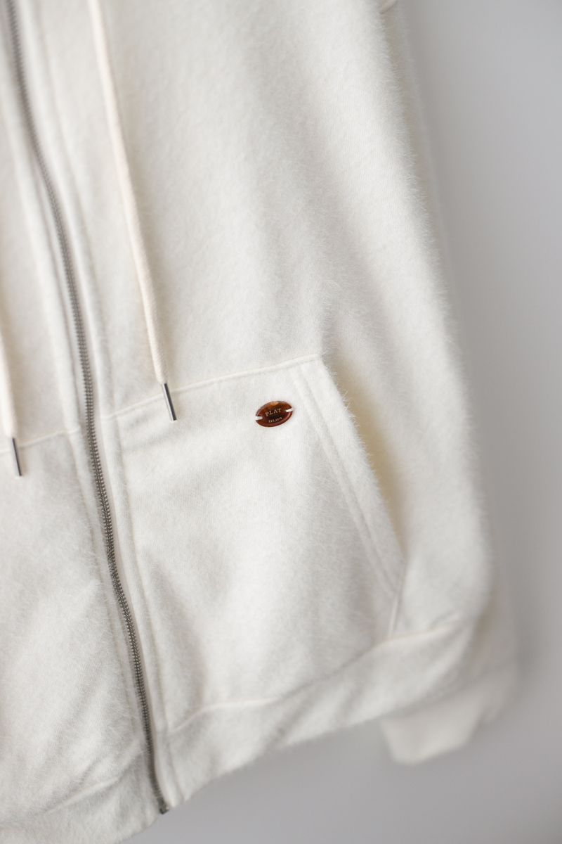 Snow Hood Zip-up (Ivory)