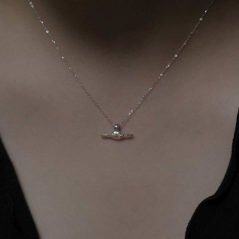 by Aube.（バイオーブ）の「[MADE] サターンネックレス I（アクセサリー）」