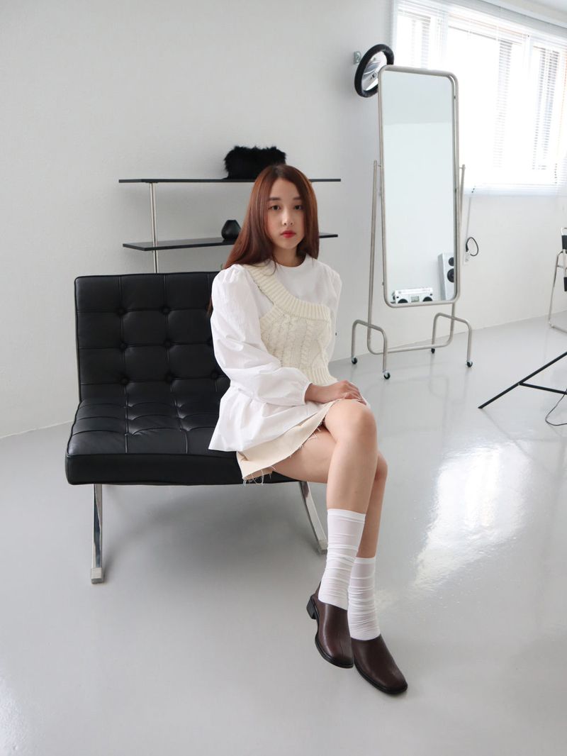  two way square loafer (2colors, 230~250)