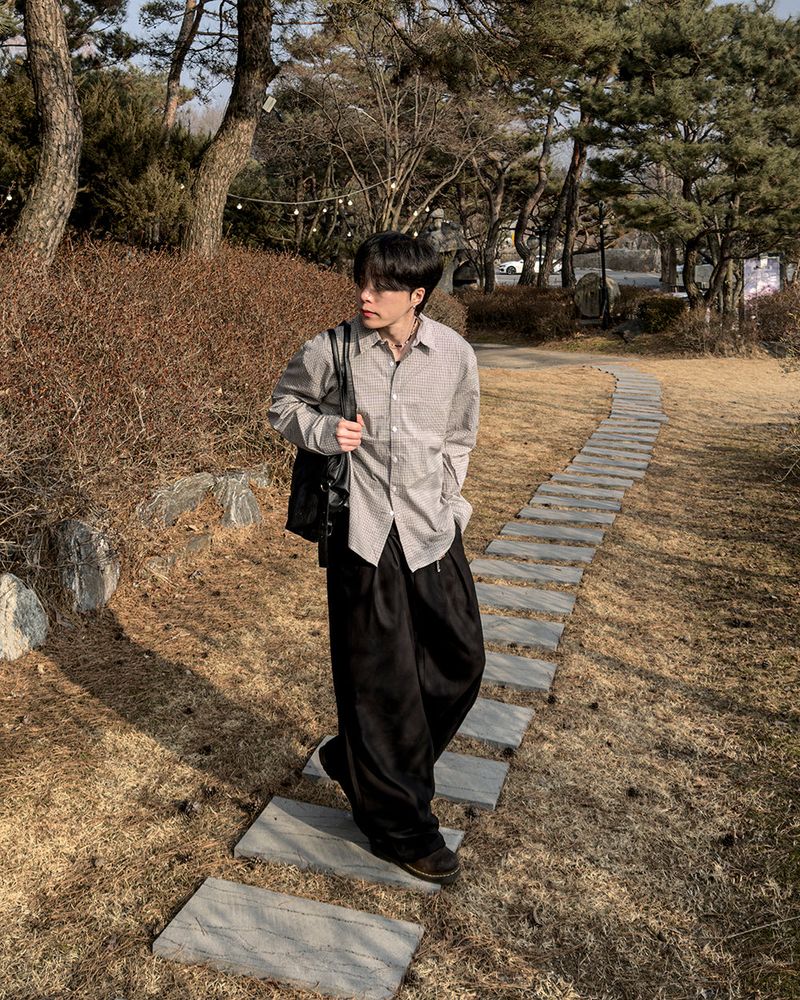 Better Mini-Check Cotton Shirt