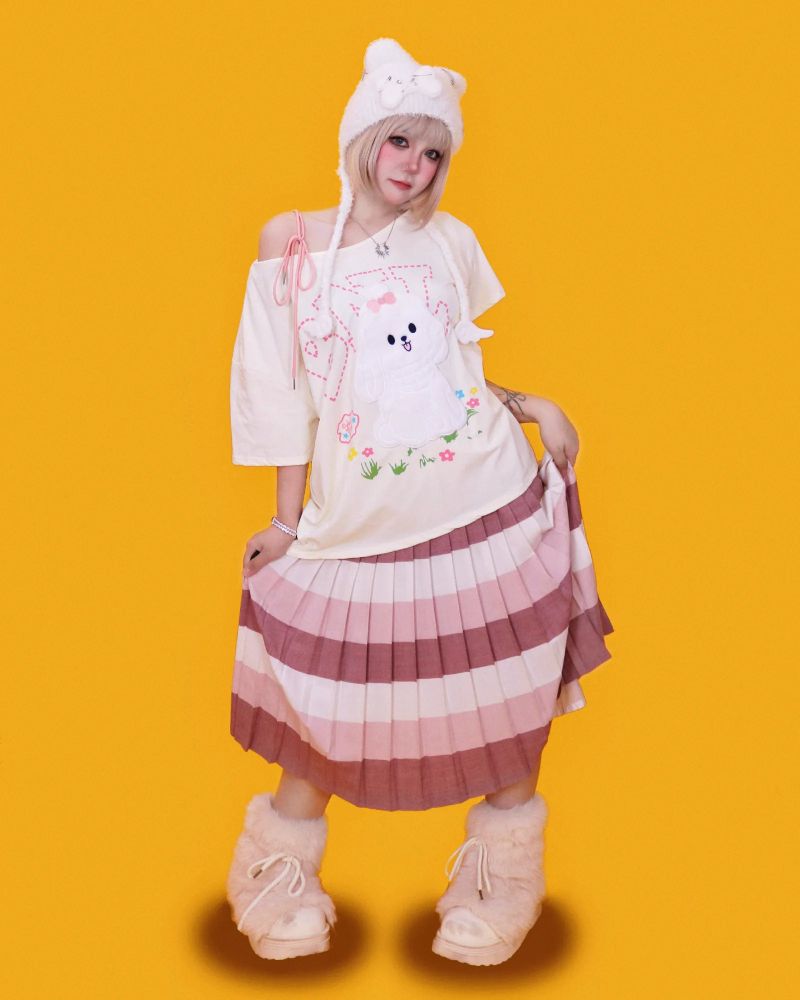 cotton candy puppy box T