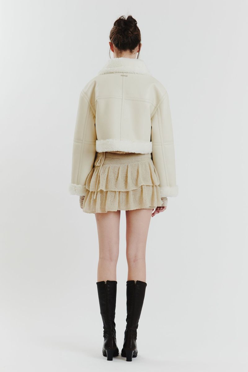LUCY MUSTANG JACKET cream