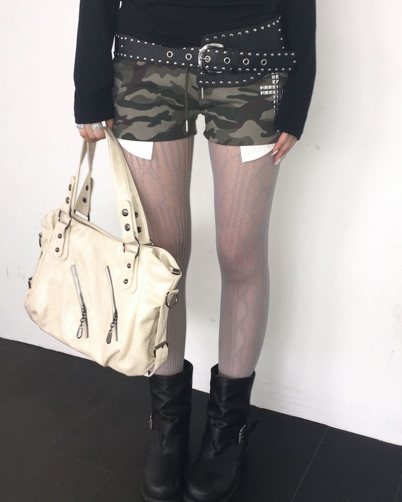 Double zipper bag