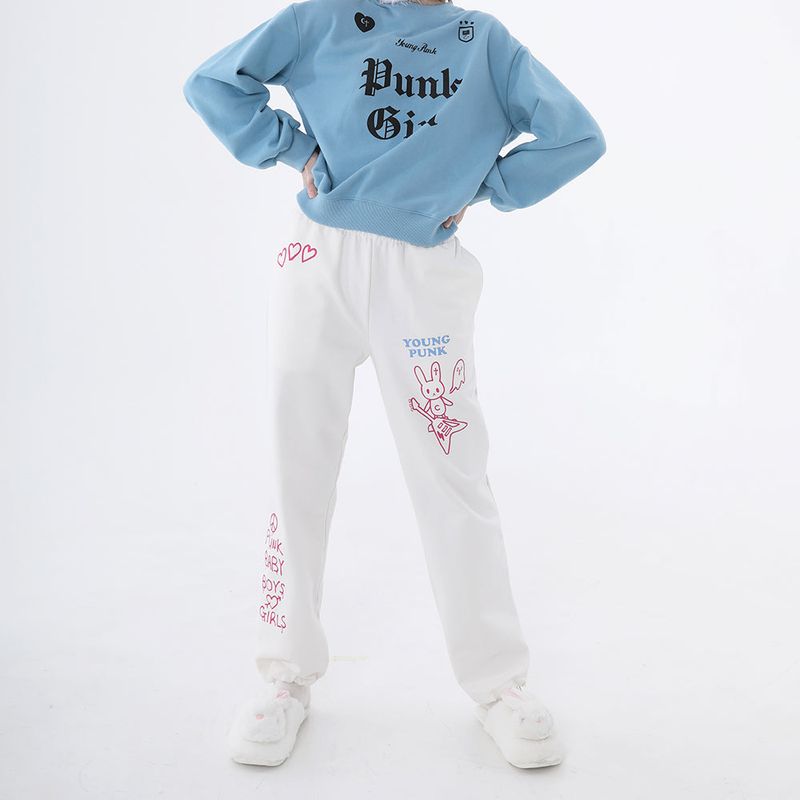 1 1 rabbit jogger pants - IVORY