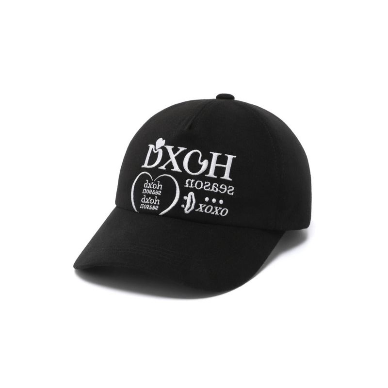 DXOH(ディソエイチ)の「エンブロイダリーメッシュボールキャップ(帽子)」