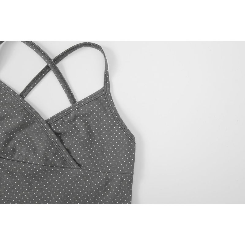 DOT CAMISOLE-GRAY