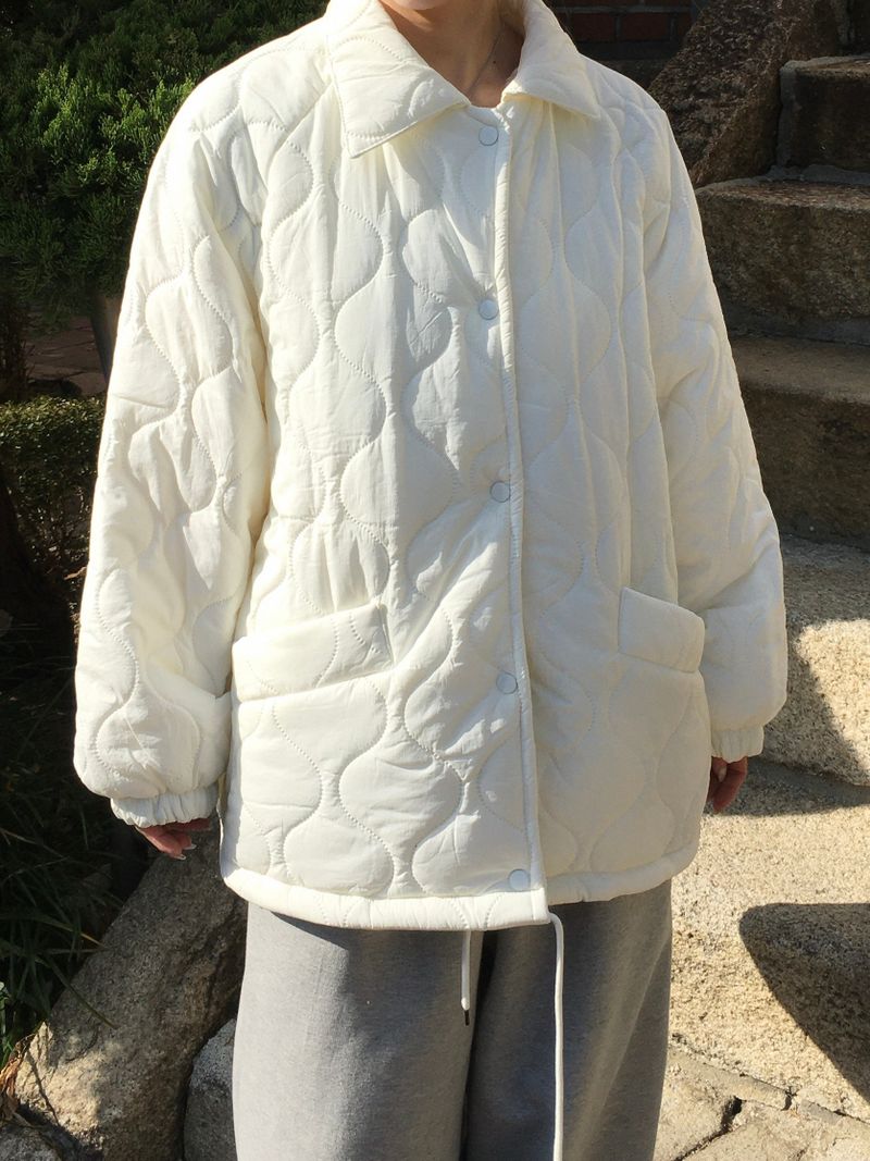 Snow Quilted Round Padded Jacket (4c)