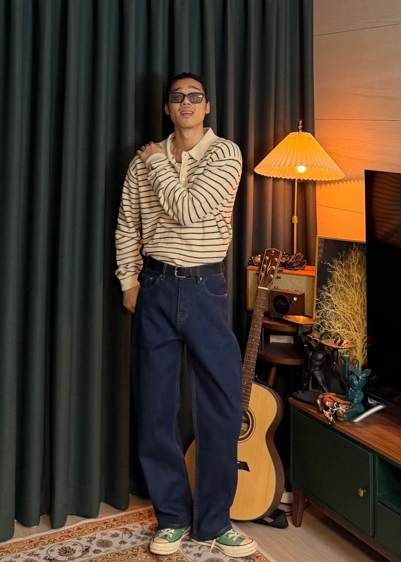 Epic Striped Knit 4COLOR